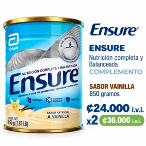 Oferta Ensure Vainilla 850 g